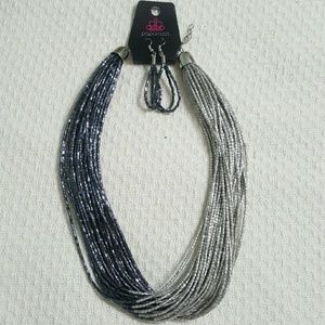Paparazzi Two-tone Seed Bead Necklaces & Earrings